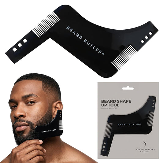 Beard Shape up Tool by  – Beard Template & Lineup Tool – Achieve Sharp Edges, Clean Lines & Perfect Symmetry – Shaping Guide for Jawline & Neckline