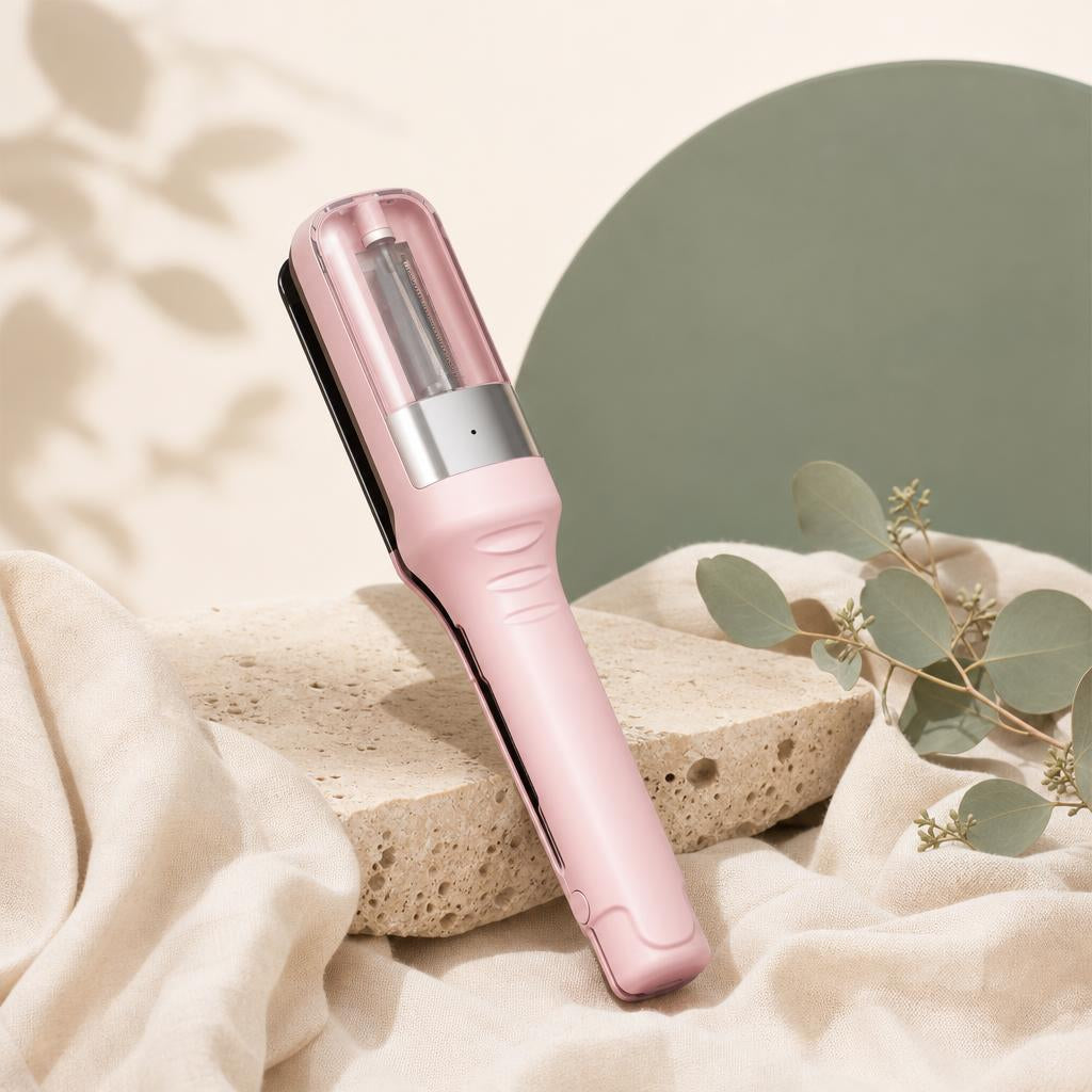 Glide trimmer side view with the comb guard